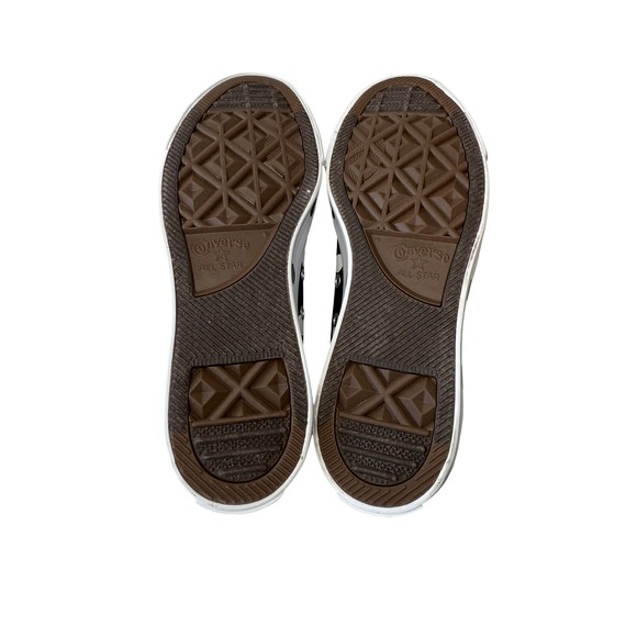 Converse All Star Ox Polka Dot Navy White Yellow 560628F Womens 8.5 New - Picture 3 of 7